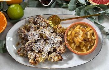 Rezept für die Heißluftfritteuse: Kaiserschmarrn mit Apfelkompott – ein echter Seelenschmeichler