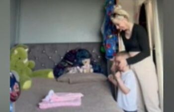 USA: Sohn ist sauer auf Mama, weil er eine Schwester bekommt