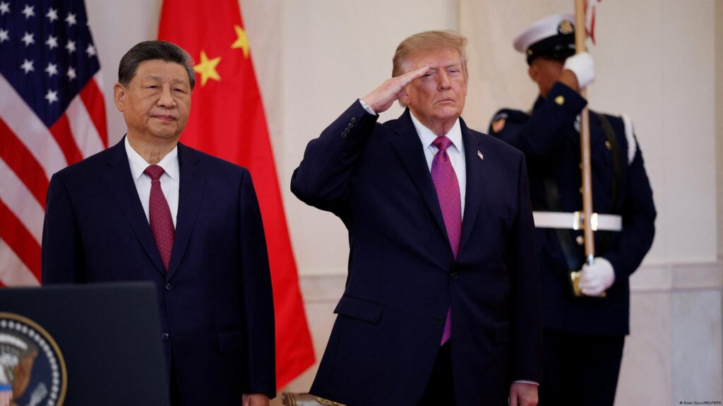 Xi und Trump: Kein Wort über Taiwan in der Öffentlichkeit Xi und Trump: Kein Wort über Taiwan in der Öffentlichkeit